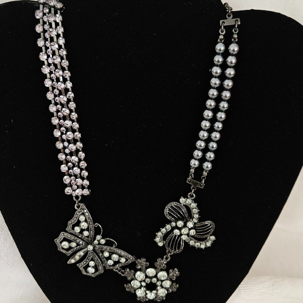 Crystal Butterfly Necklace